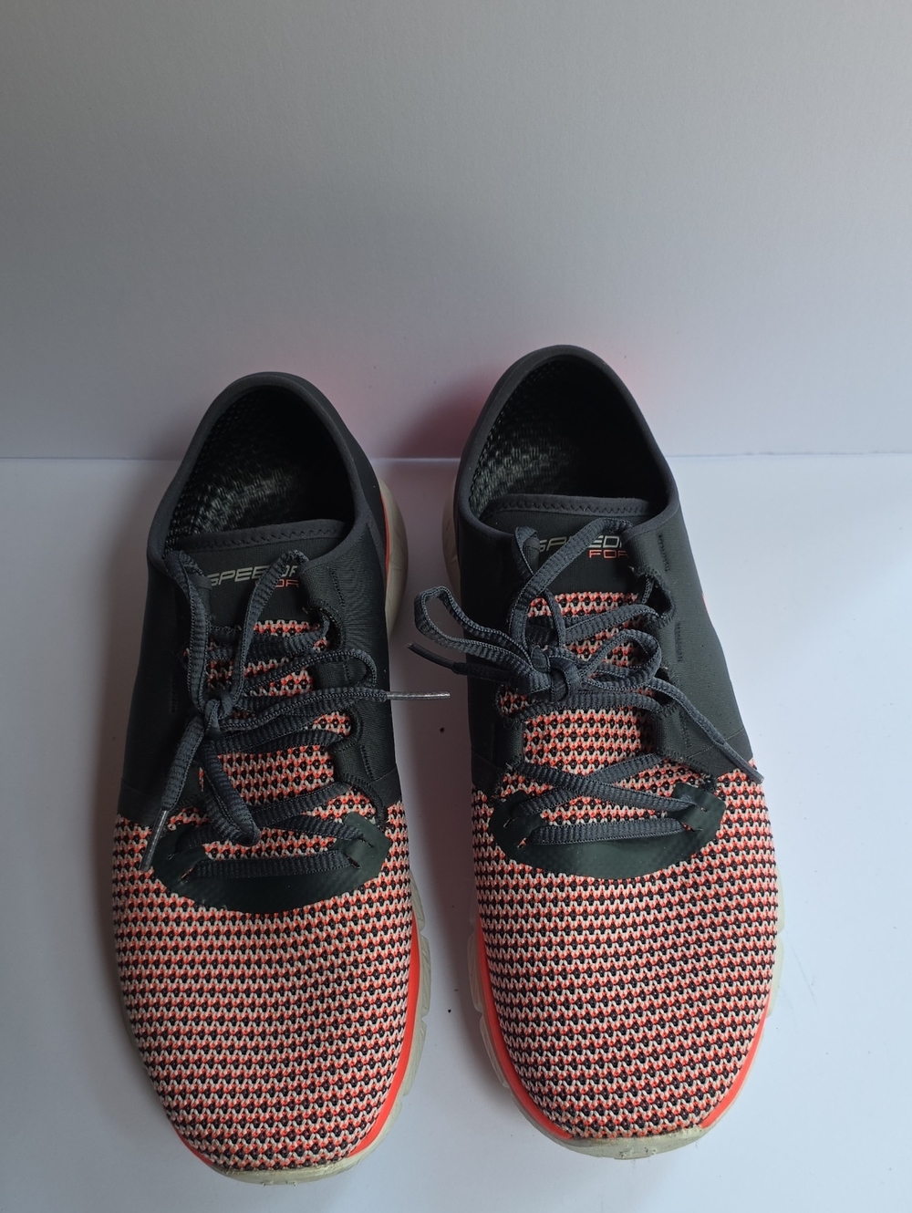 Under Armour Women's Black and Coral Knit Training Shoes